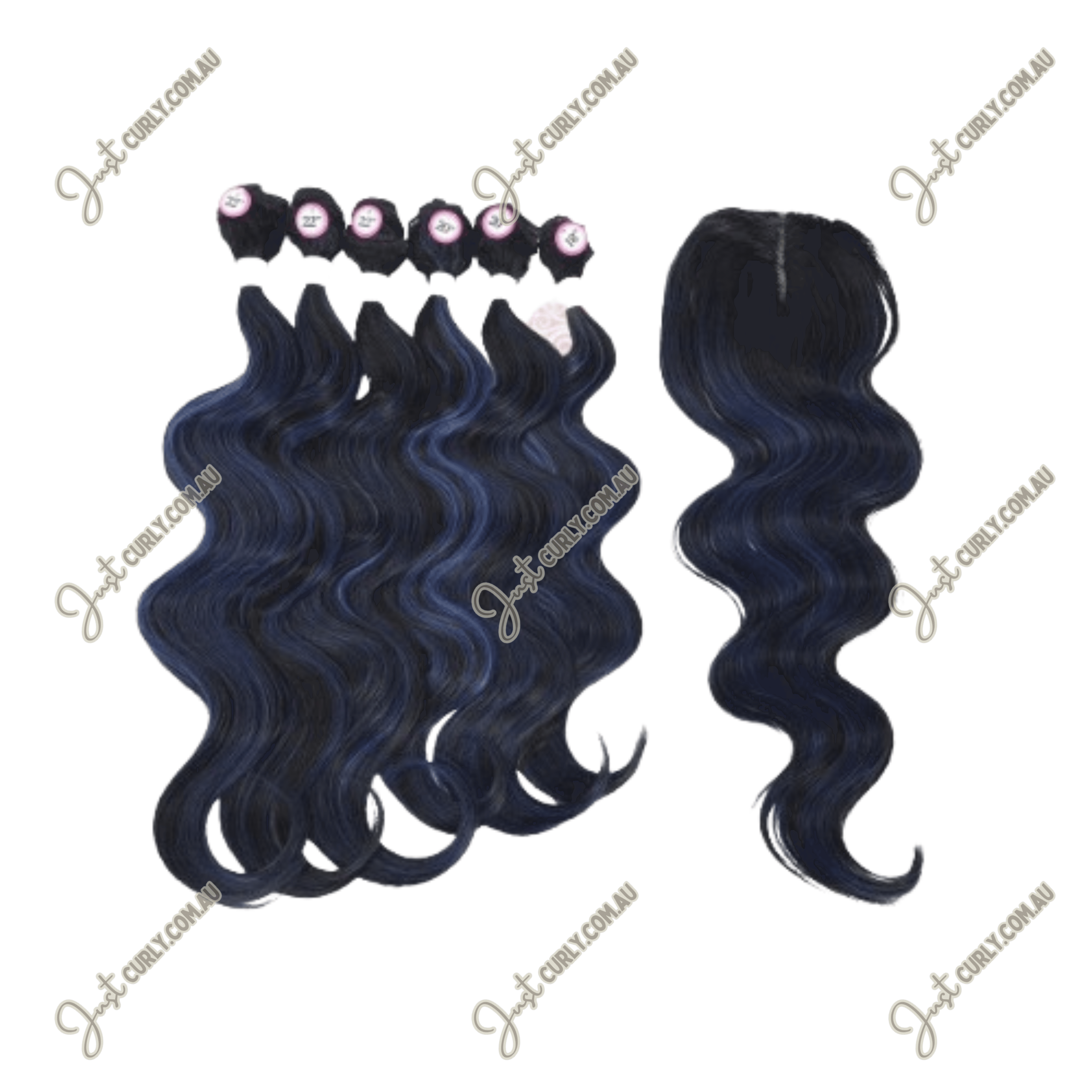 123 Complete 14" 16" 16"18"18" 18" + Closure (Body Wave)