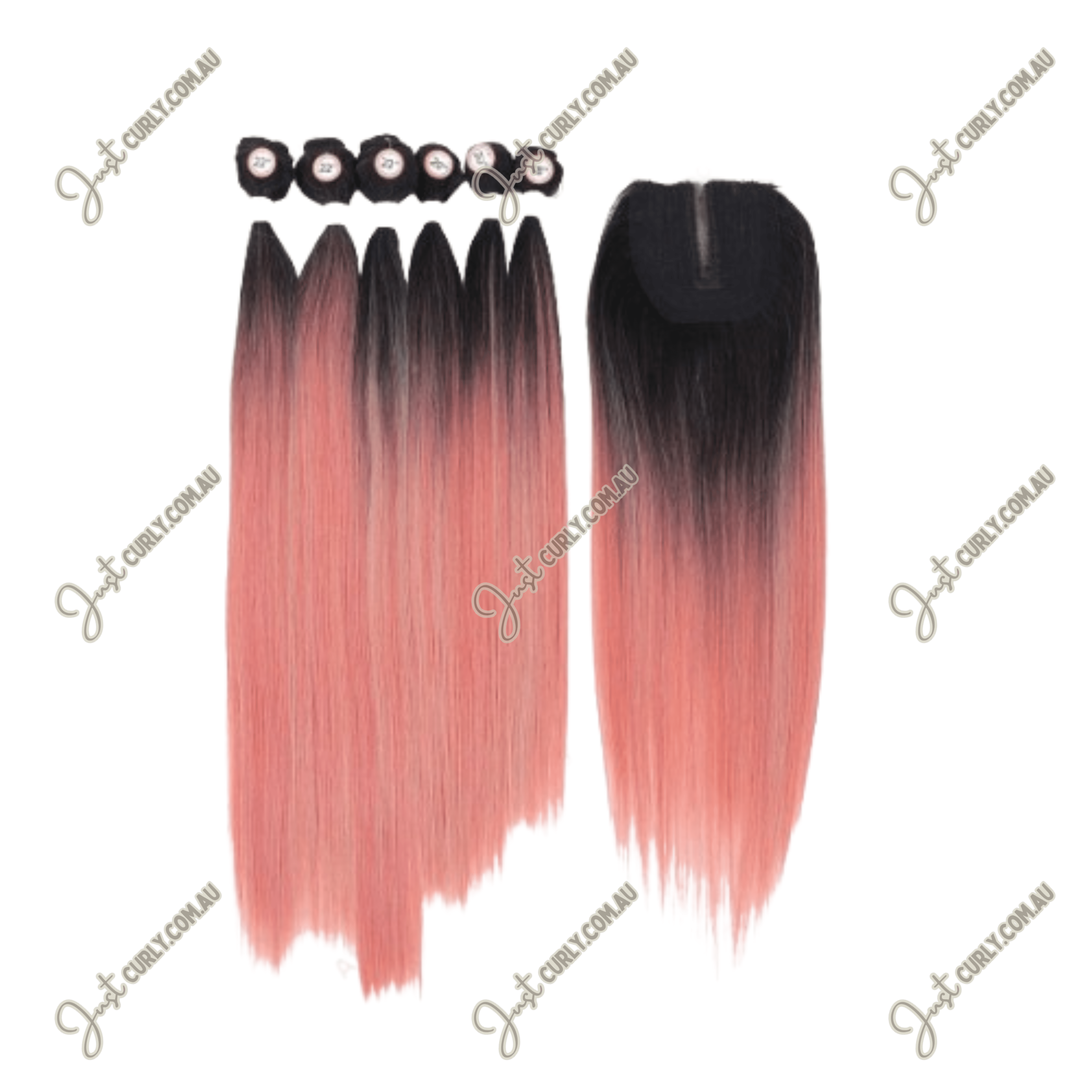 123 Complete 14" 16" 16"18"18" 18" + Closure (Straight)