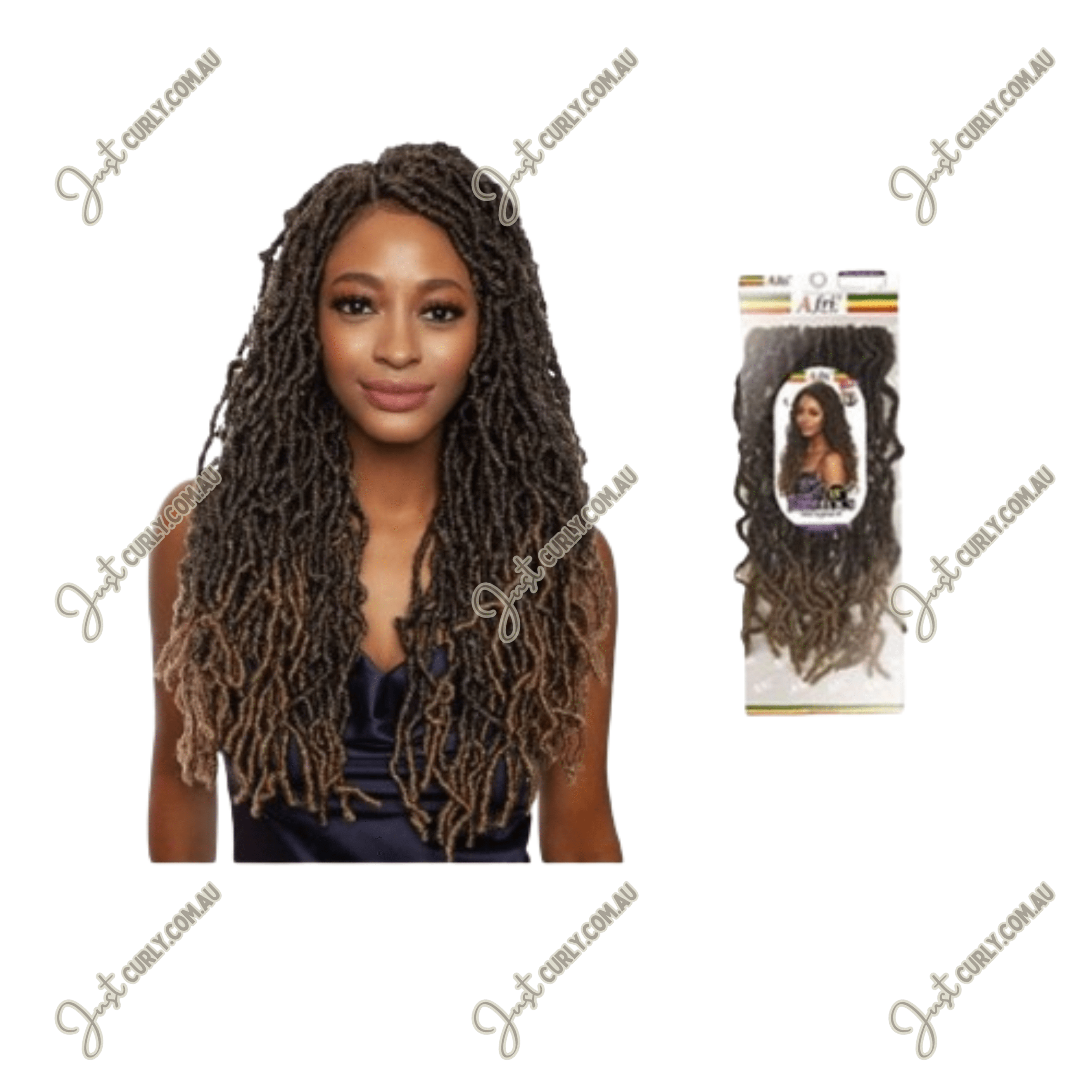 Afri-Naptural Luv Locs 3x 18"