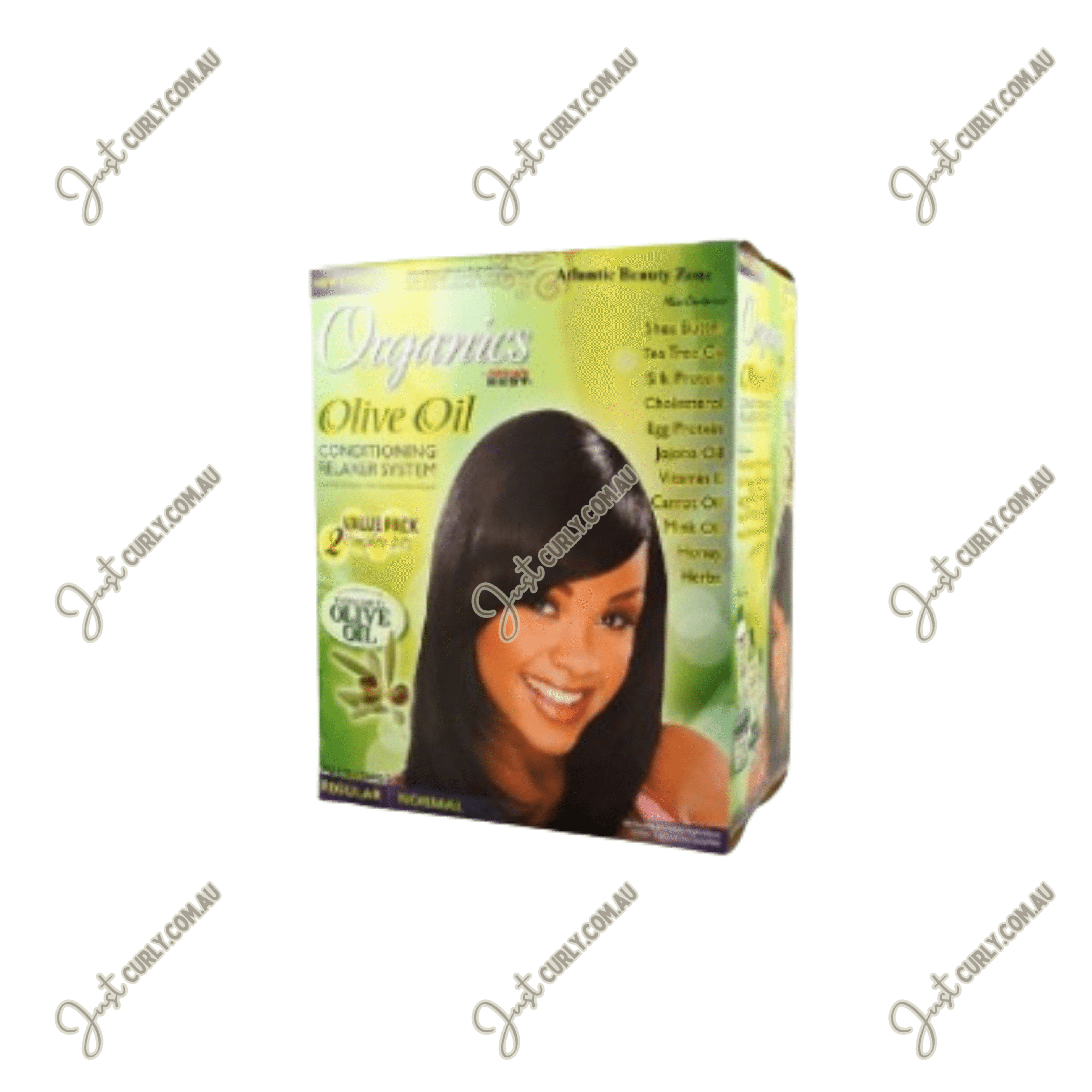 Africa's Best Organics (Olive Oil) Relaxer Value Pack Normal