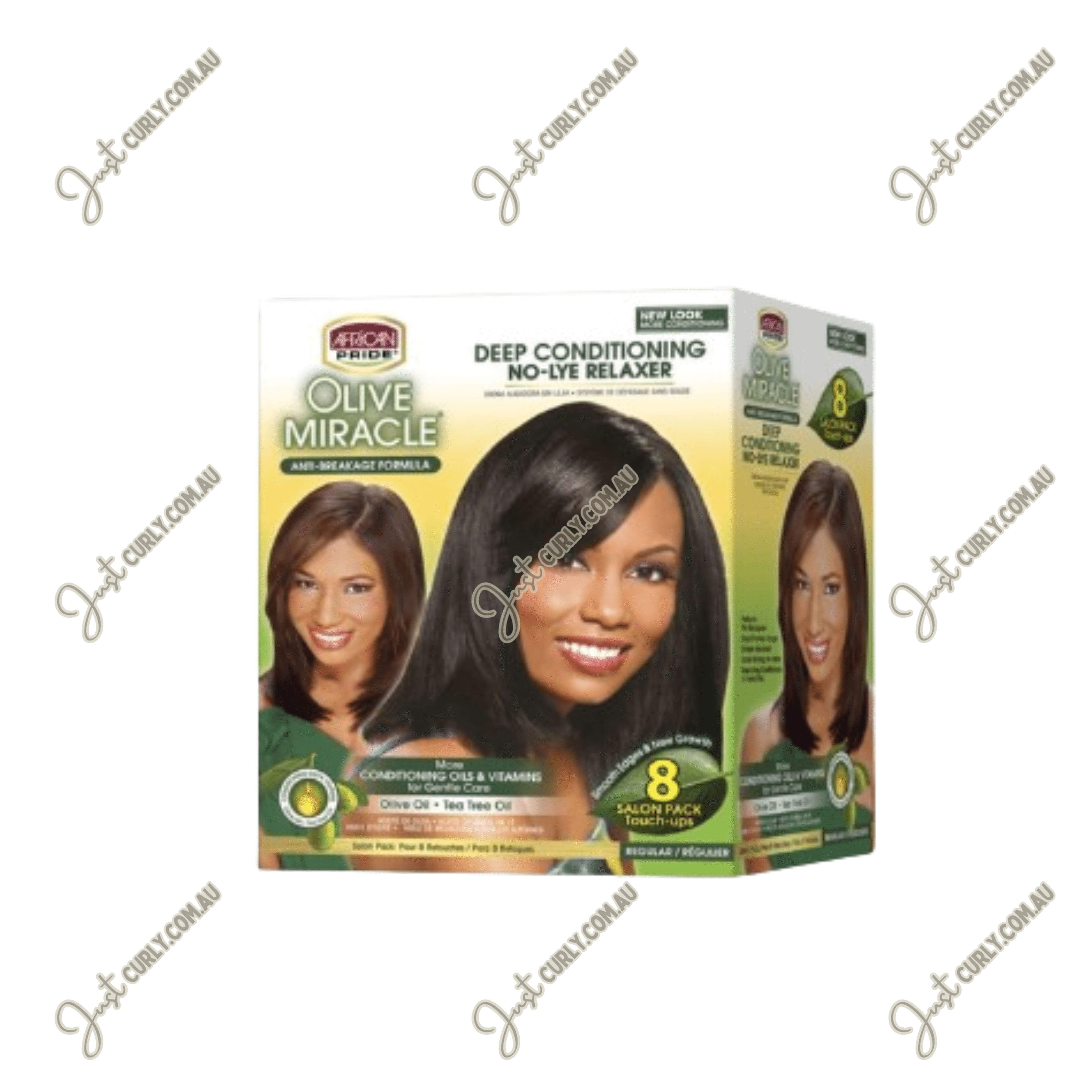 African Pride Olive Miracle Relaxer 8-APP Regular