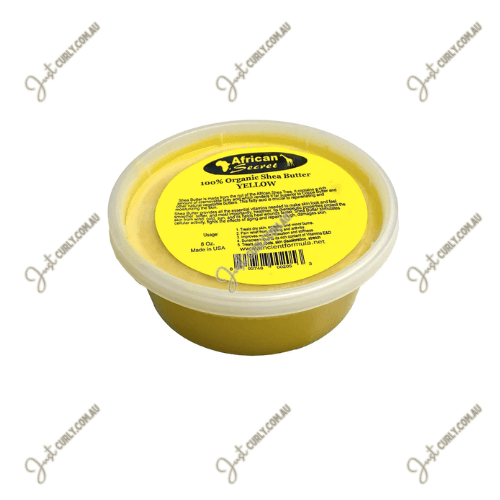 African Secret Organic Yellow Shea Butter 8oz - Just Curly