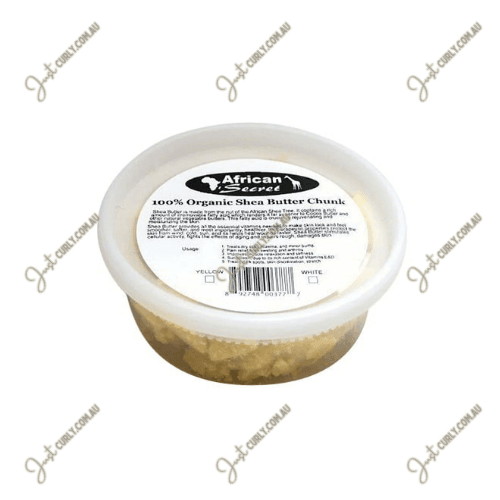 African Secret Organic White Shea Butter 8oz - Just Curly