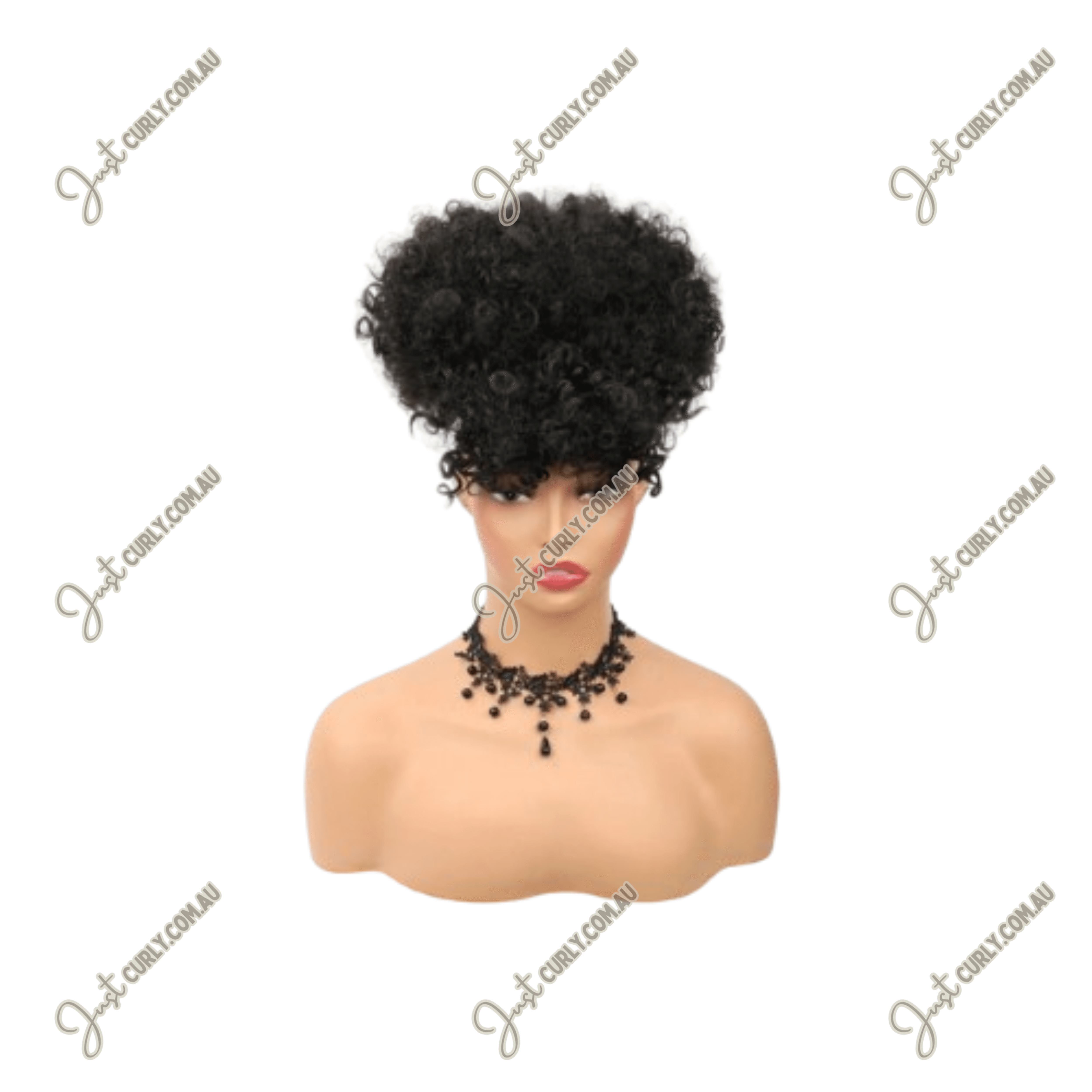 AfroPuffPonytailwithBangs