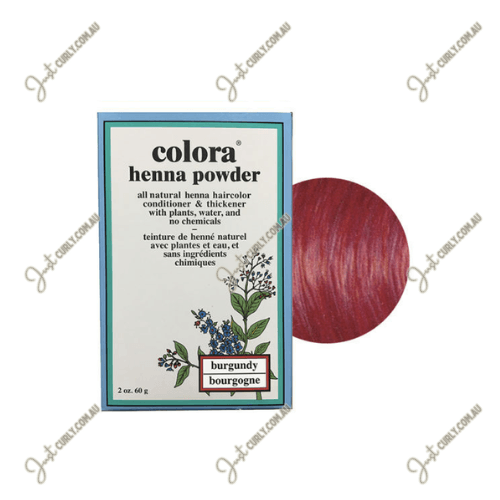 Colora Henna Powder Burgundy 2oz - Just Curly