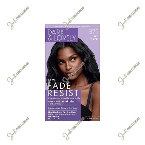Dark and Lovely Jet Black Hair Colour - Just Curly