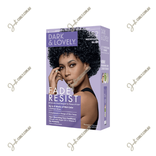 Dark and Lovely Midnight Blue Hair Colour - Just Curly