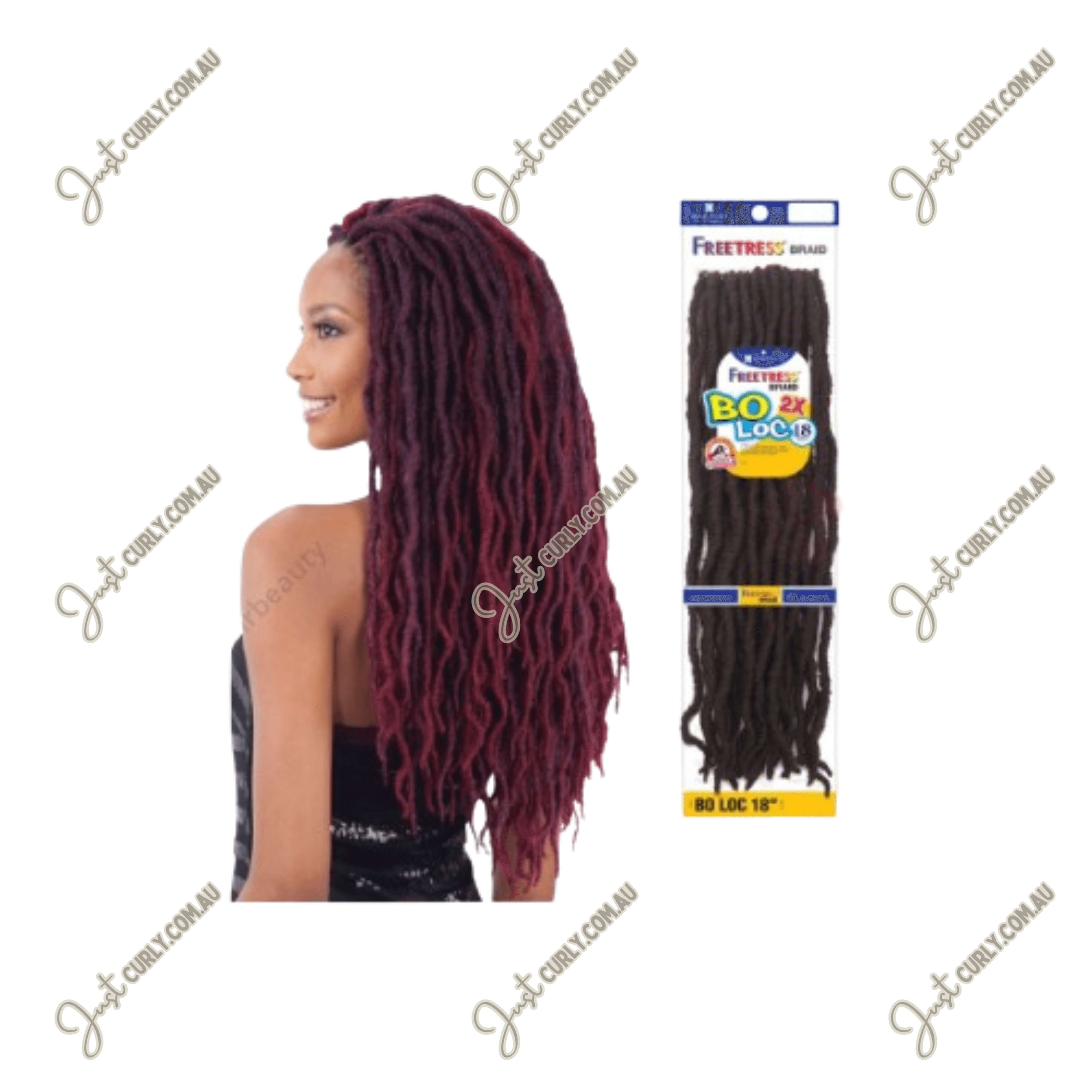 Freetress Bo Loc 2x 18"