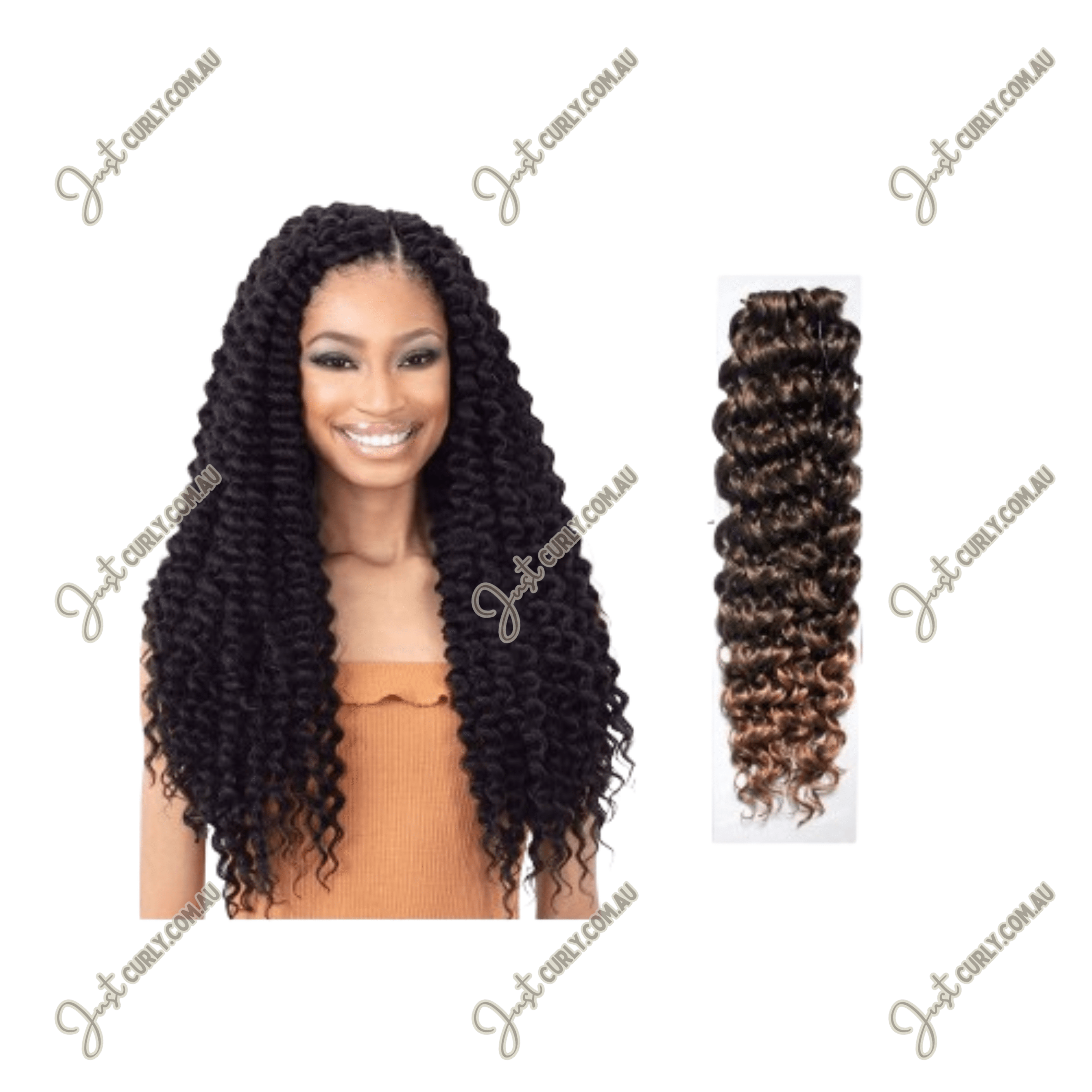 Glance Braid Hawaiic Curl 22" 3x