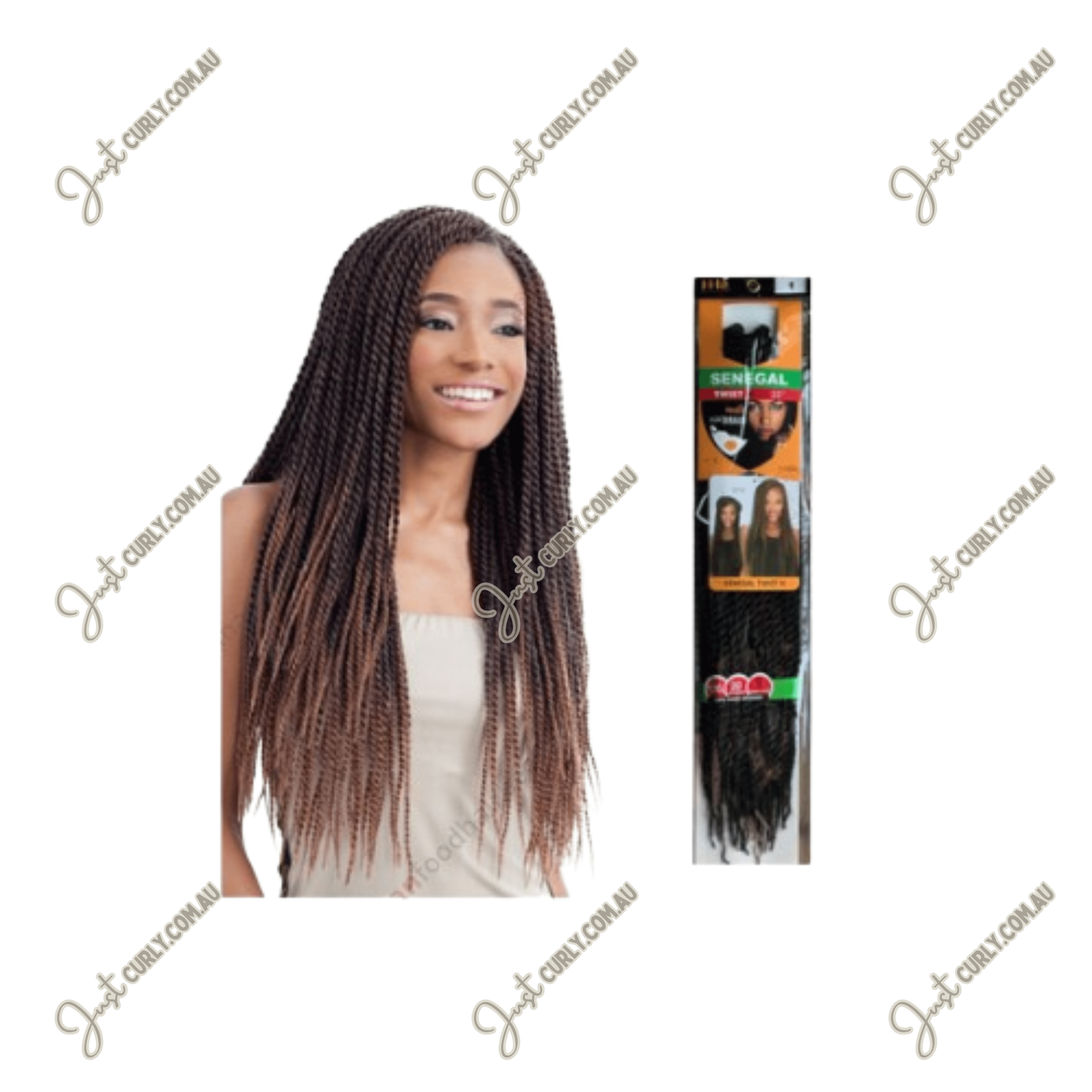 Senegal Twist 22 inch crochet