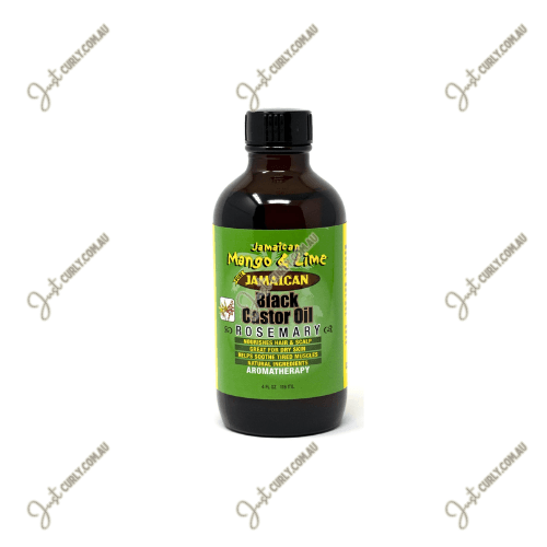 Jamaican Mango & Lime Black Castor Oil Rosemary 4oz - Just Curly