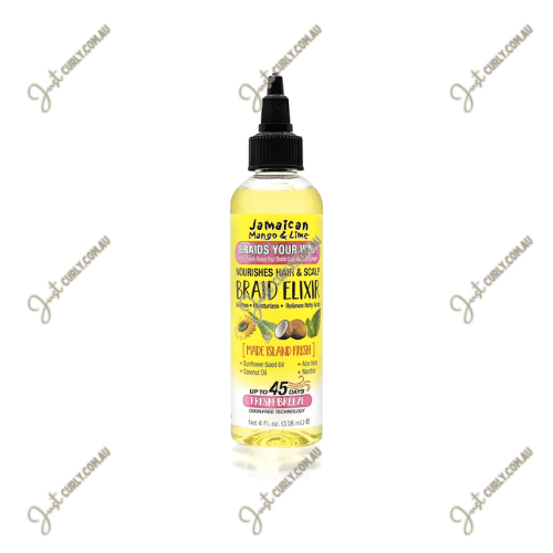 Jamaican Mango & Lime Braid Your Way Braid Elixir 4oz - Just Curly