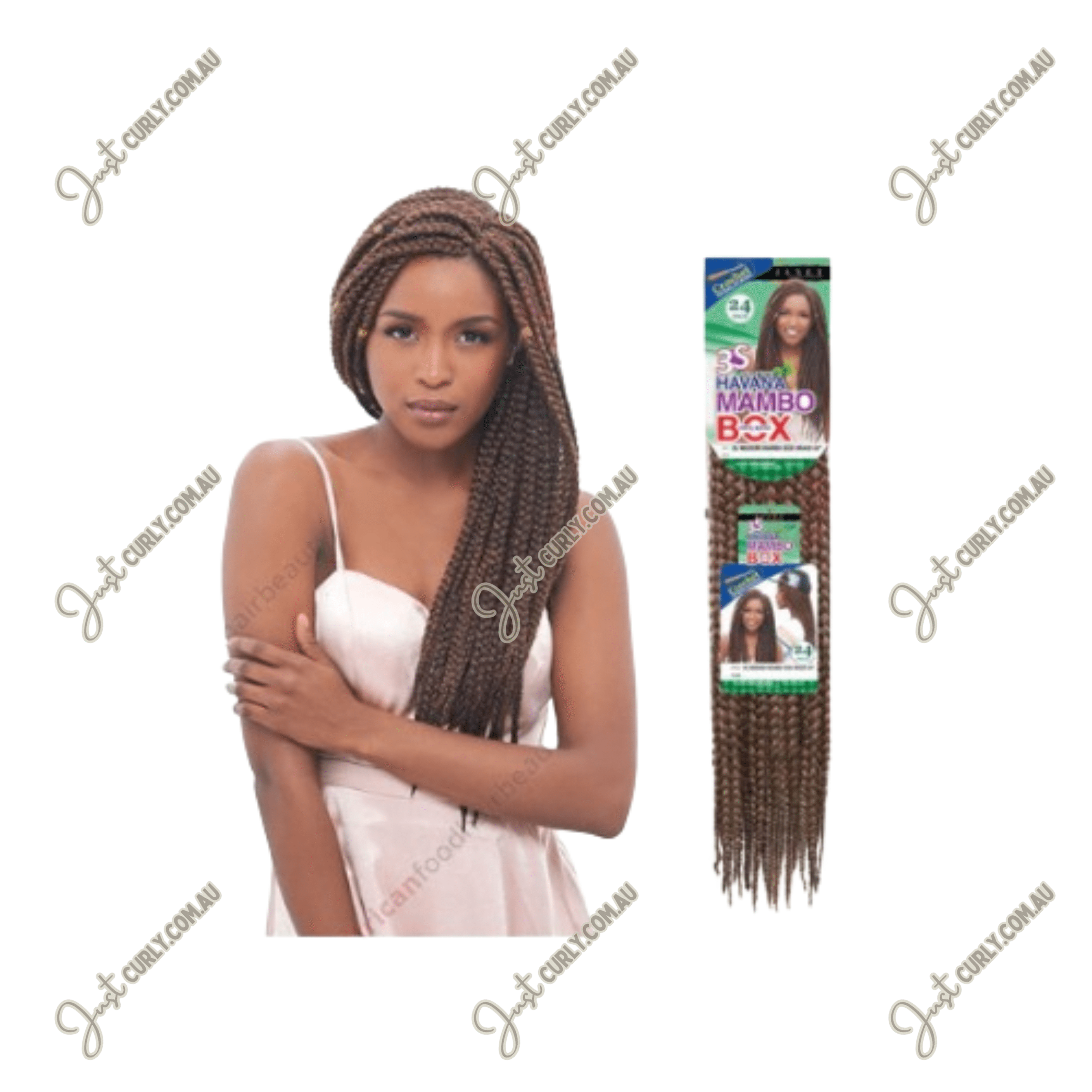 Janet Collection Havana Mambo Box Braid 24"