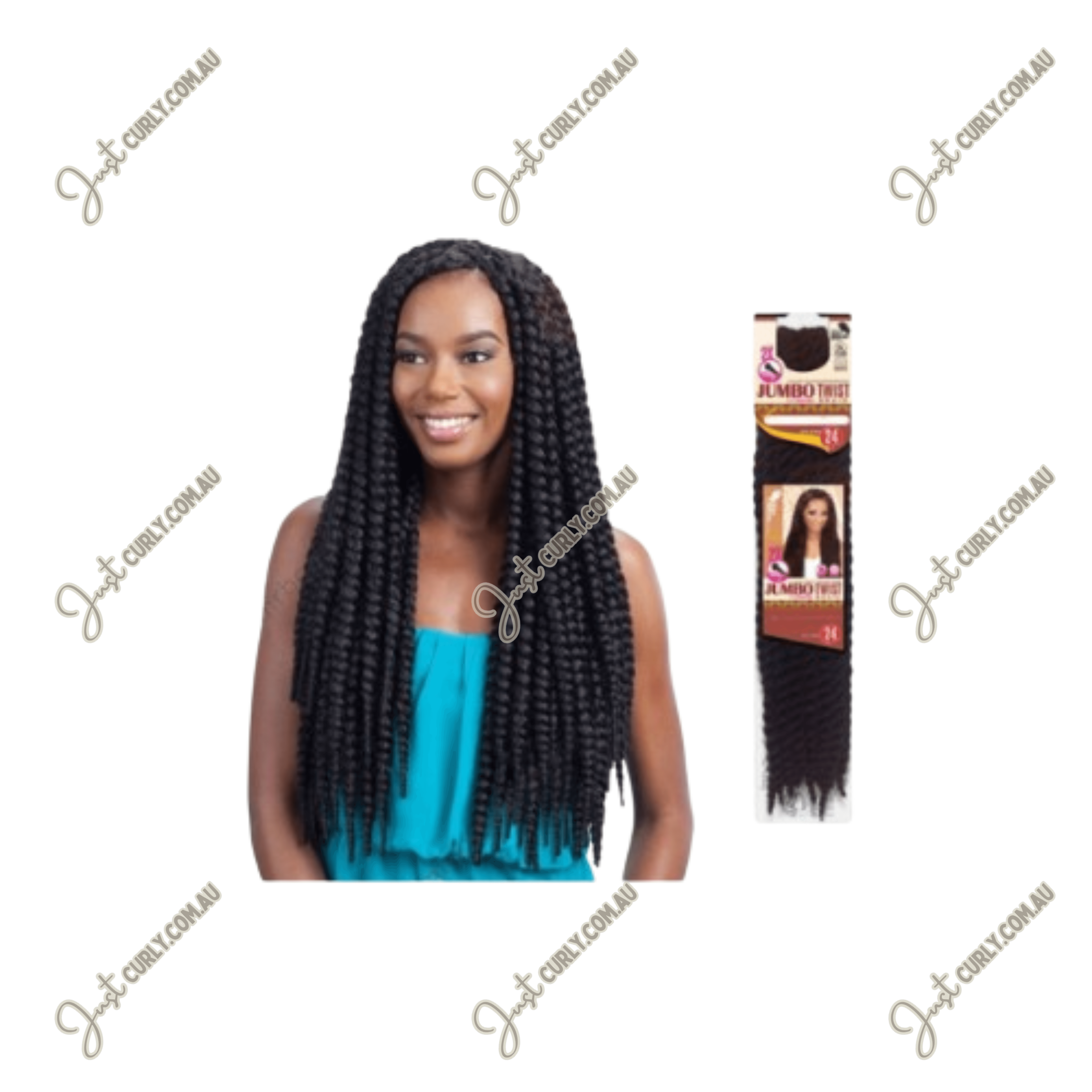 Jumbo Twist Braid 24"