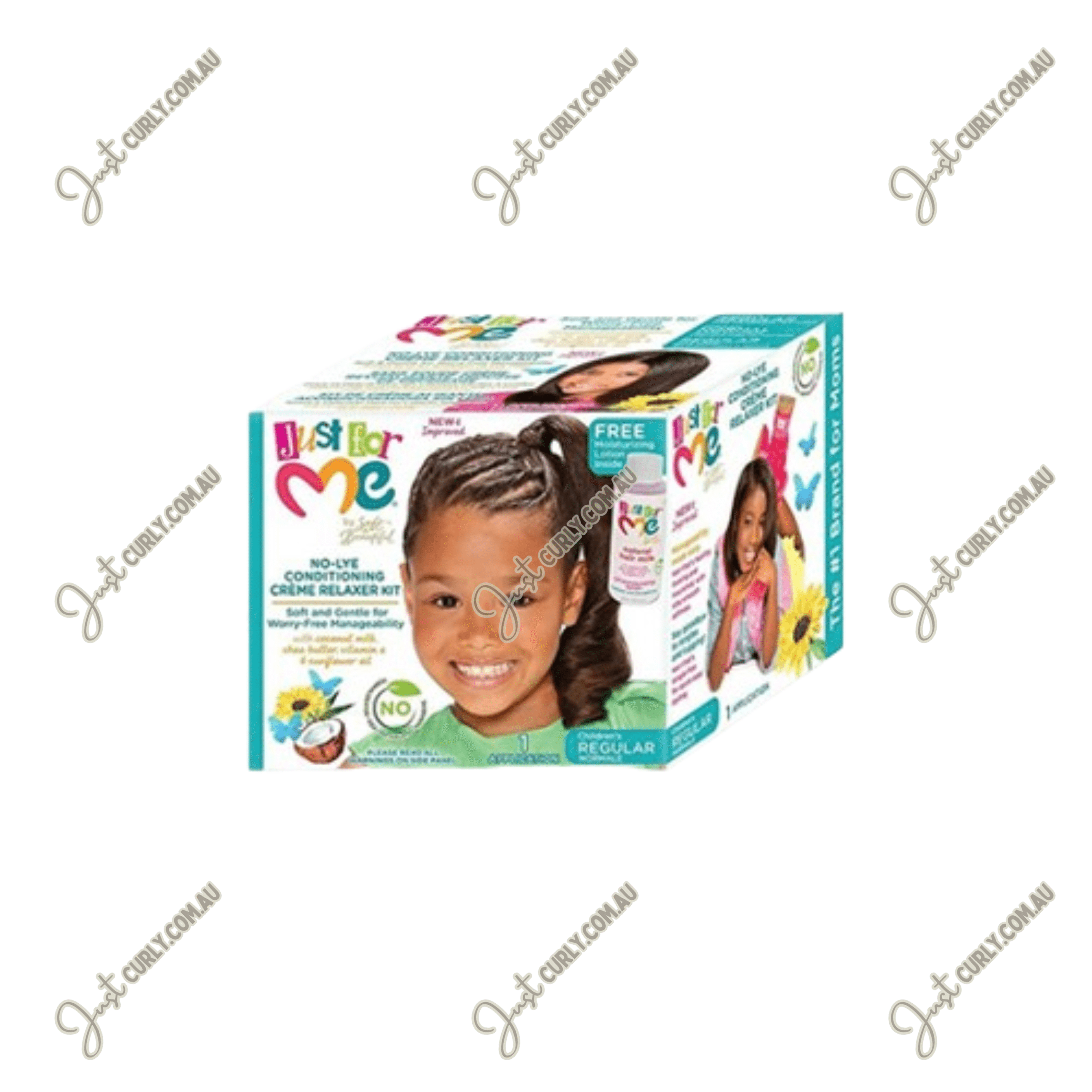 Just For Me No-lye Regular Conditioning Creme Relaxer Kit