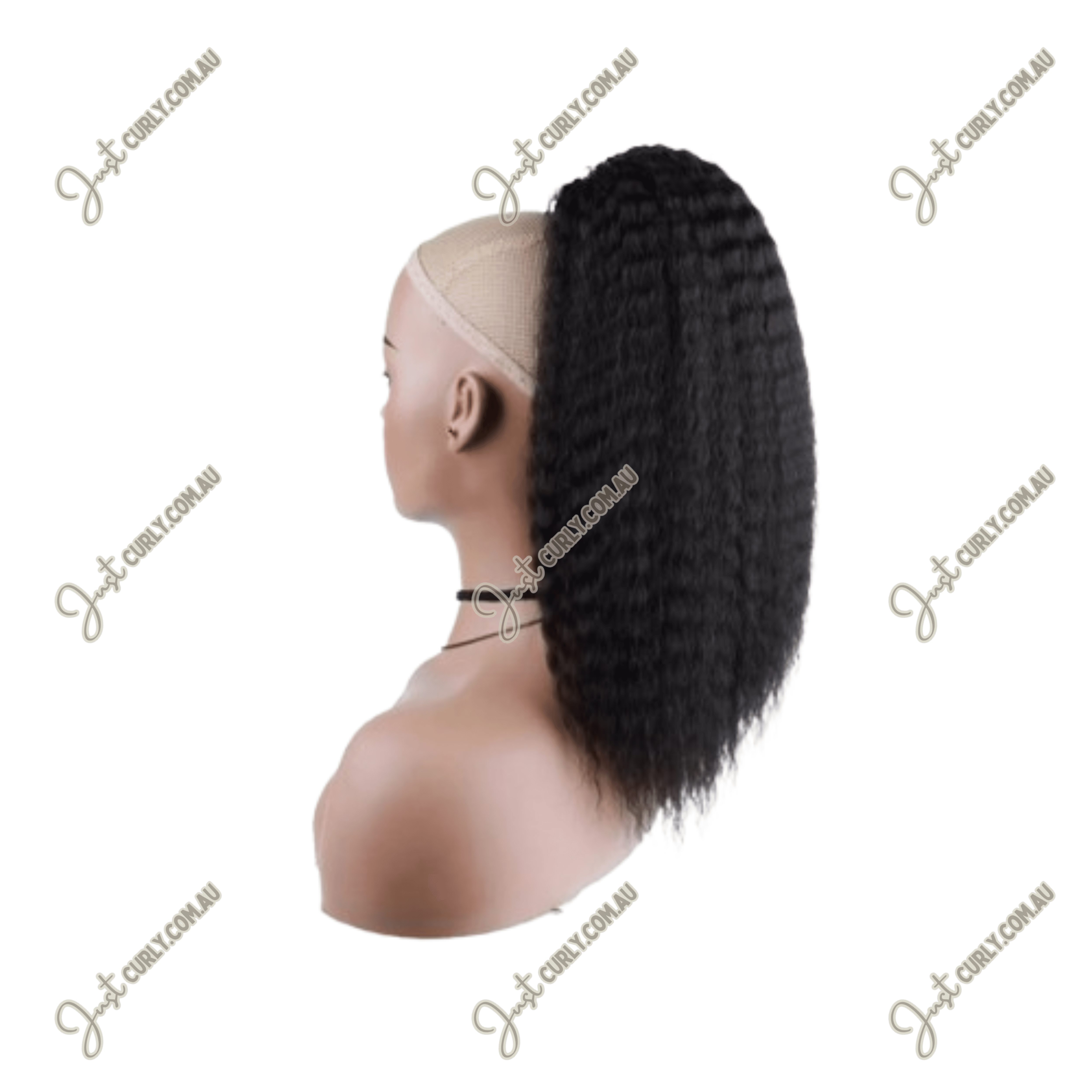 Kinky Straight Ponytail 16"