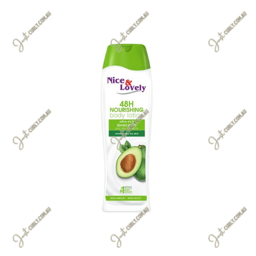 Nice & Lovely Nourishing Body Lotion Avocado 400ml - JustCurly