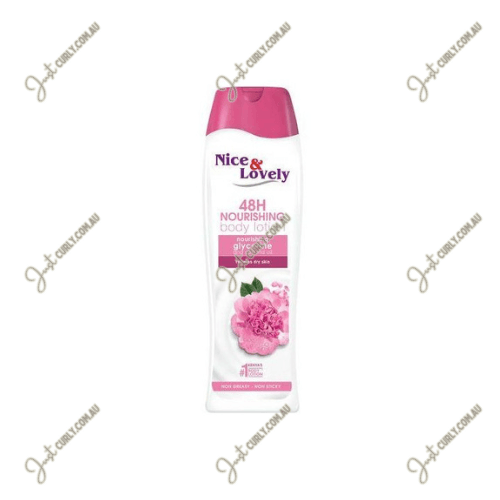 Nice & Lovely Nourishing Body Lotion Glycerine 600ml - JustCurly
