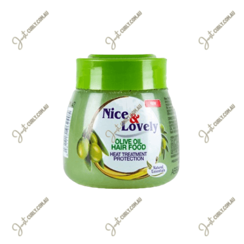 Nice & Lovely olive oil hair food 300ml - Just Curly