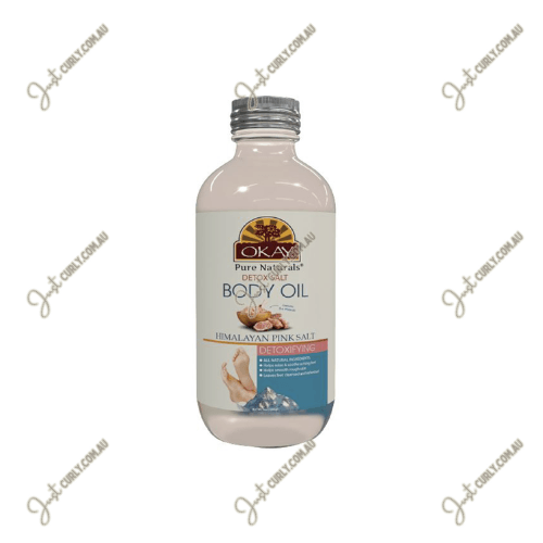 Okay Body Oil Himalayan Pink Salt 4oz - Just Curly