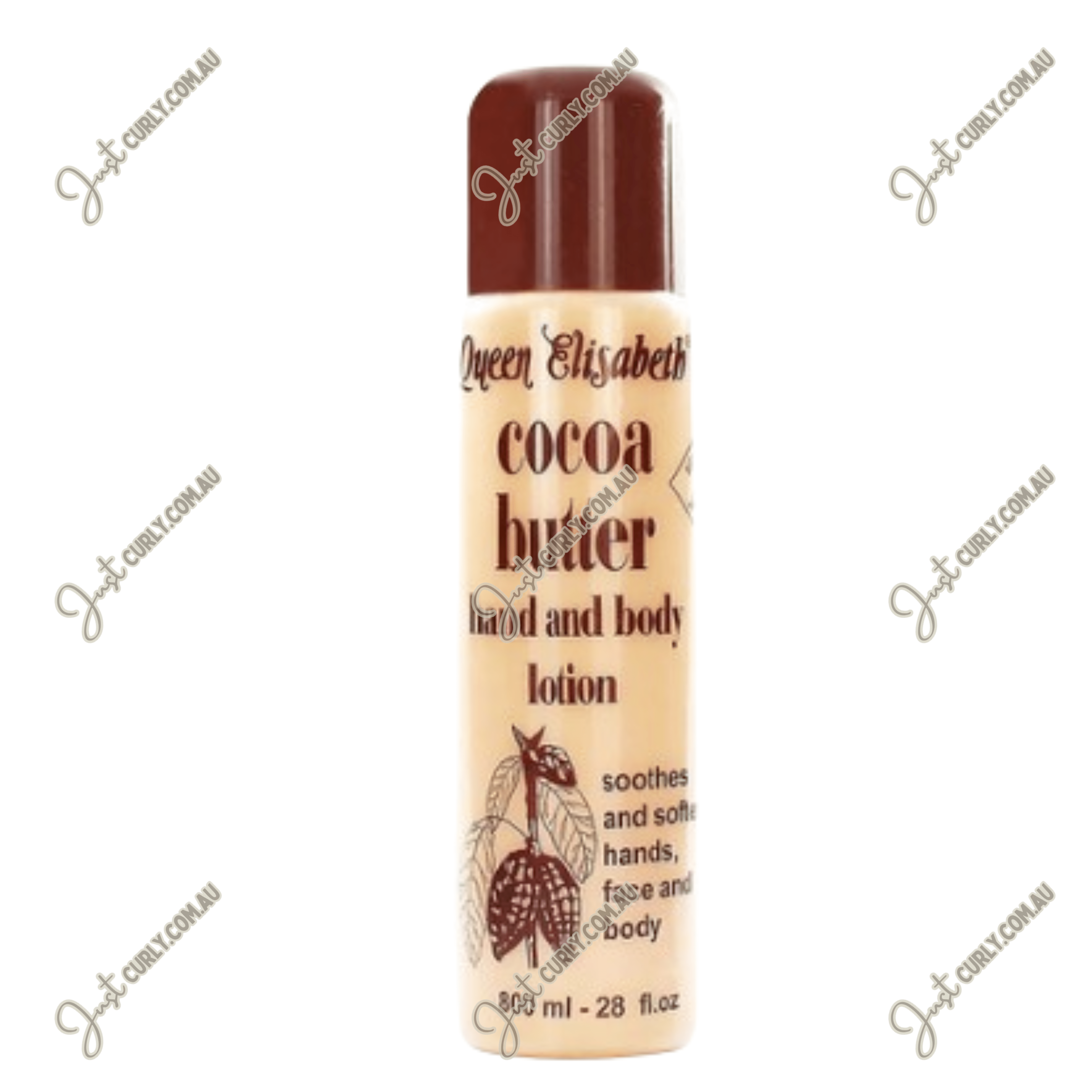 Queen Elisabeth Cocoa Butter Hand and Body Lotion 800ml