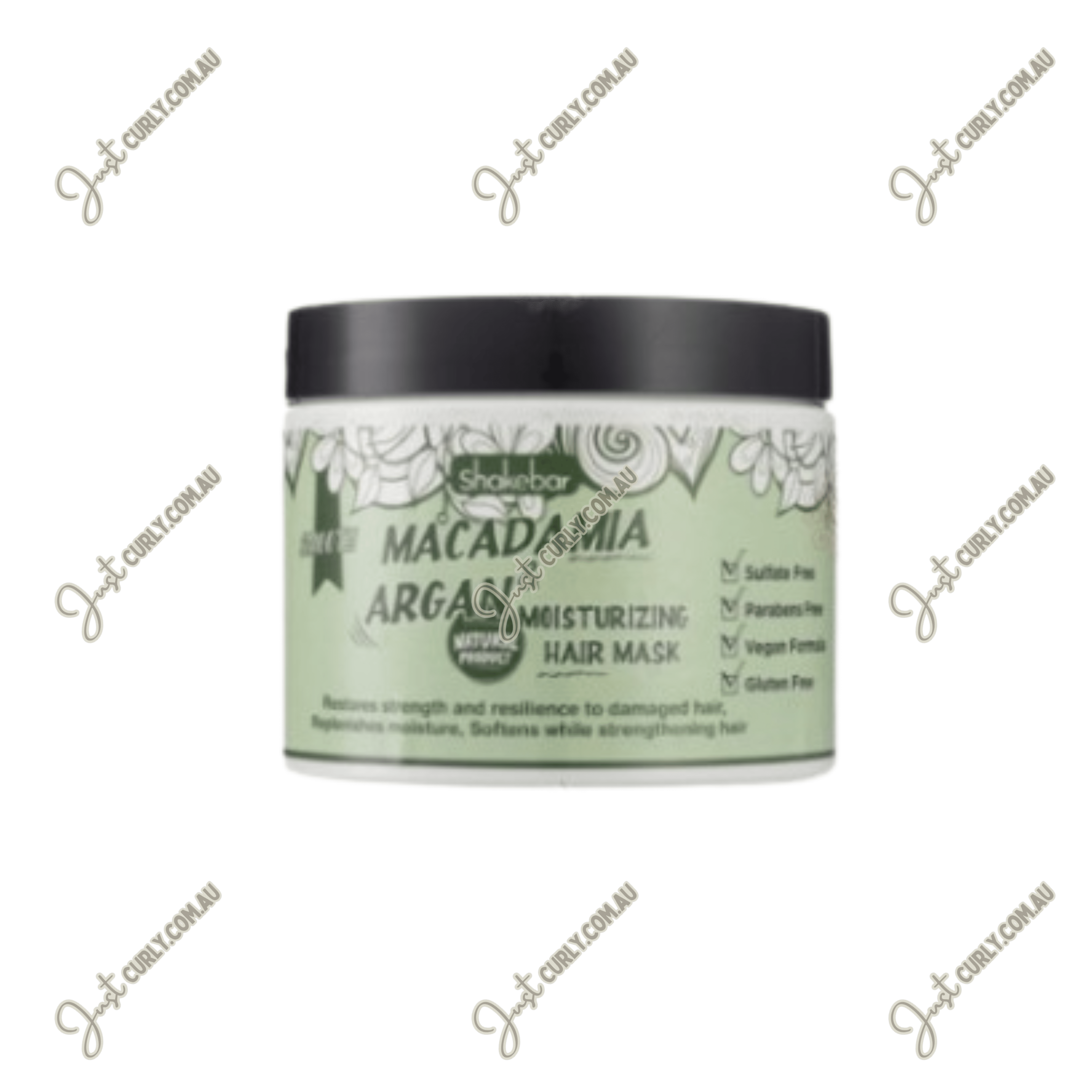 Shakebar Macadamia & Argan Moisturizing Hair Mask 9.46oz