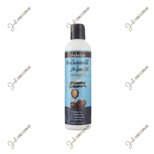 Shakebar Macadamia & Argan Oil Shampoo 8.45oz - Just Curly