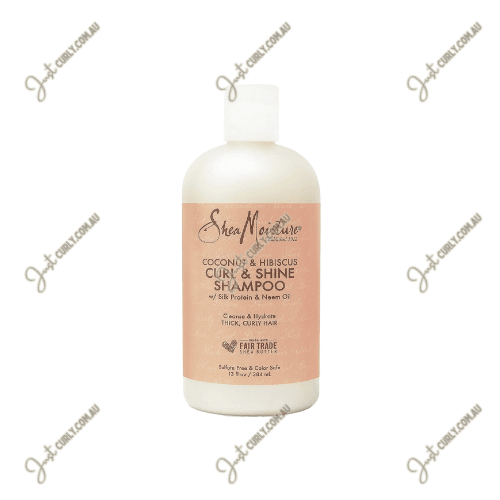 Shea Moisture Cococnut & Hibiscus Curl & Shine Shampoo 13oz - Just Curly