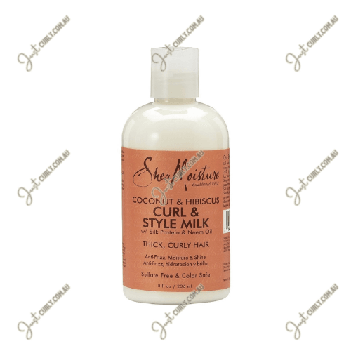 Shea Moisture Coconut & Hibiscus Curl & Style Milk 8oz - Just Curly