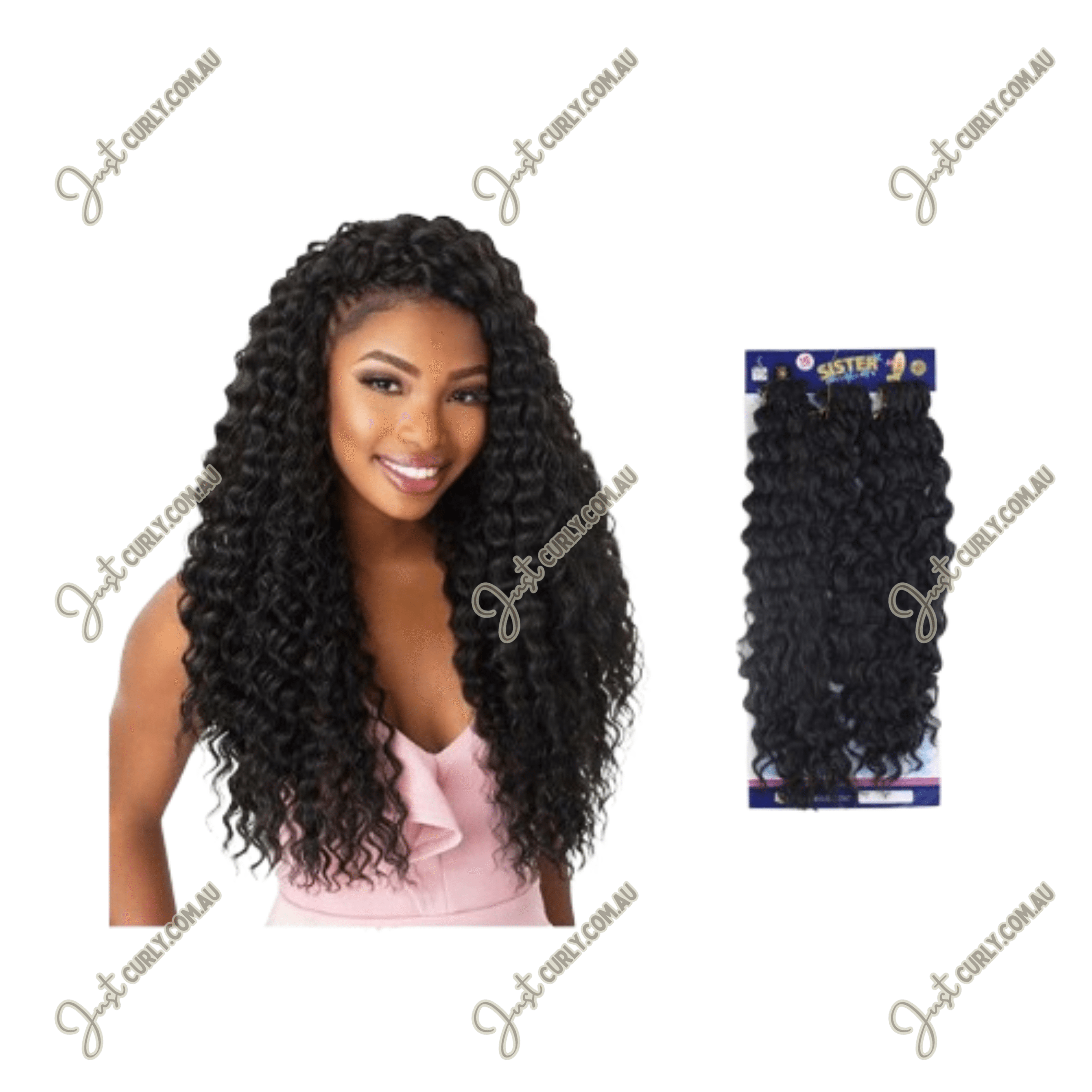 Sister Invisi-lock 3x deep twist 12"14"16"