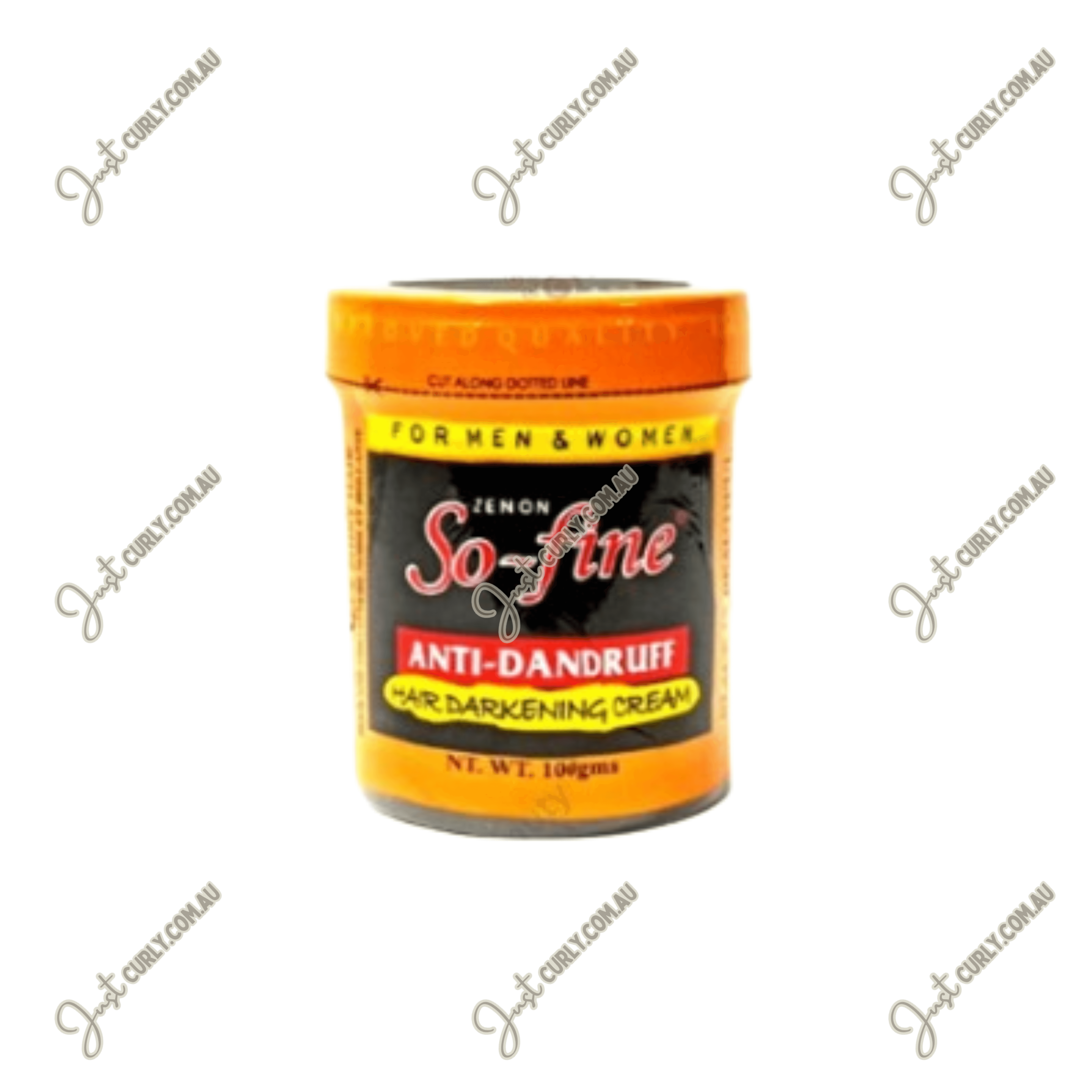 So-fine anti-dandruff hair darkening cream