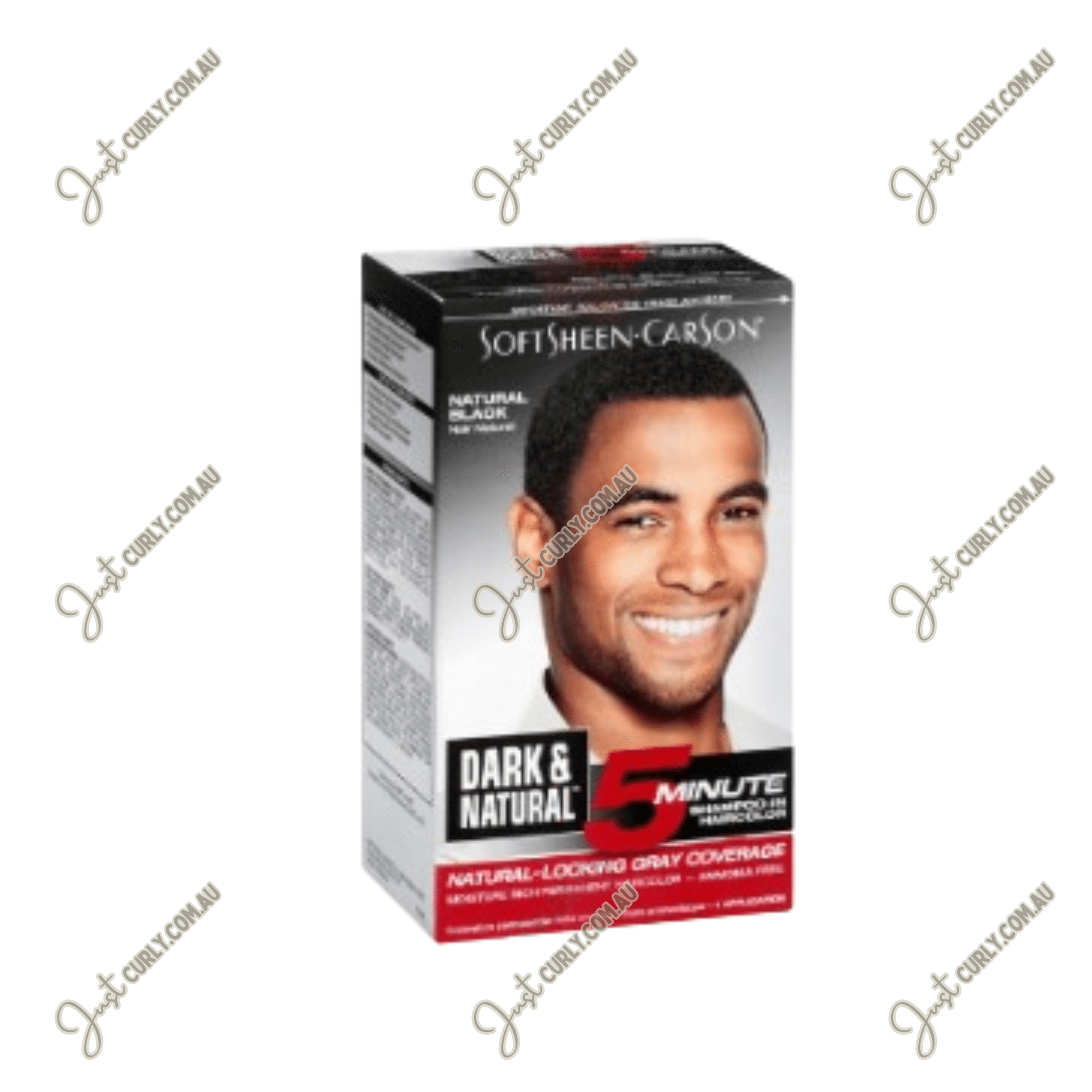 Softsheen-Carson Dark & Natural Hair Color for Men (Natural Black)