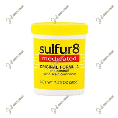 Sulfur 8 Medicated Original Formula Anti-Dandruff Hair & Scalp Conditioner 7.25oz - Just Curly
