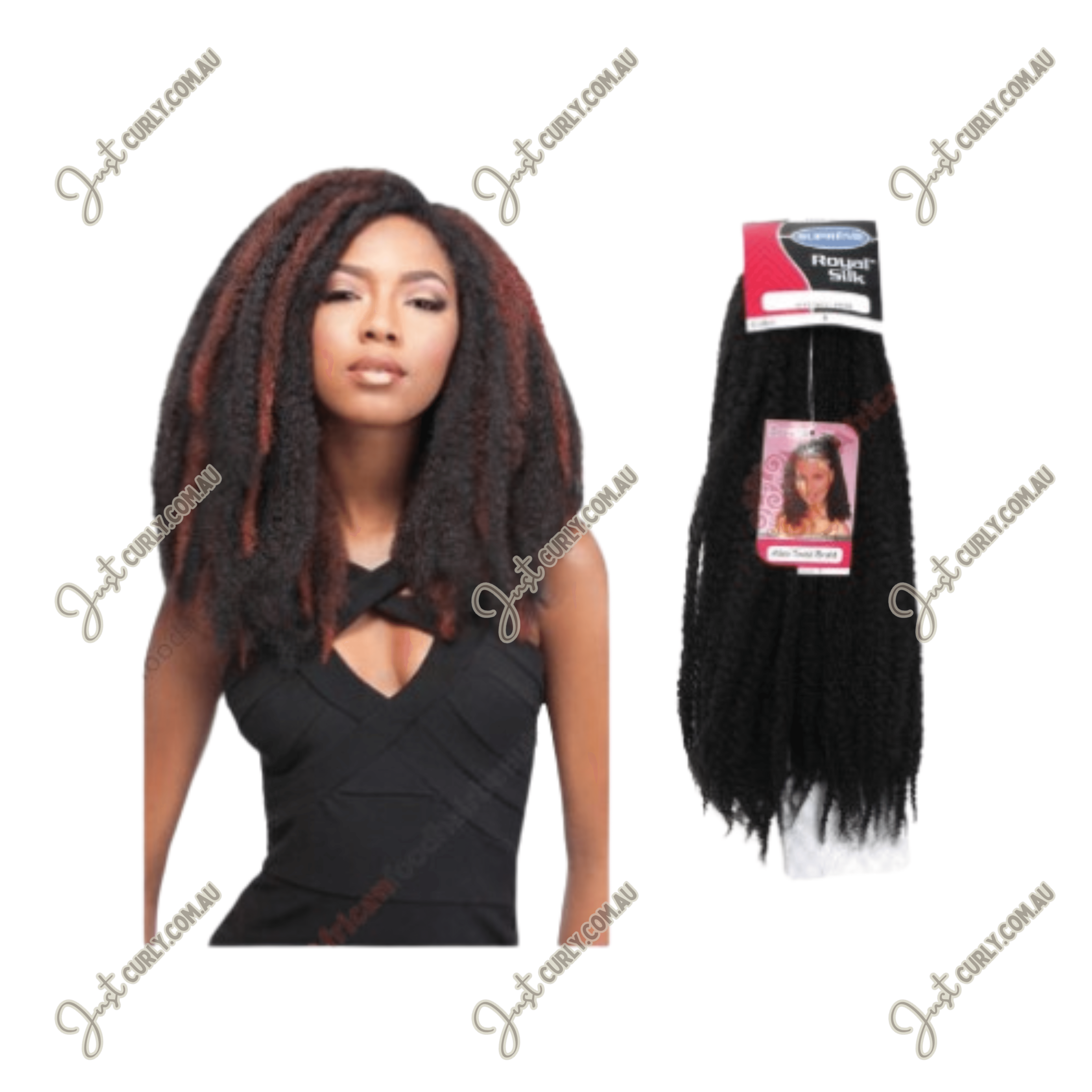 Supreme afro twist braid