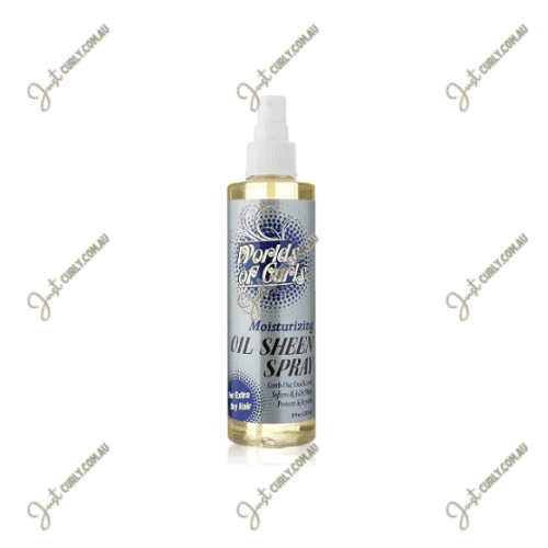 World of Curls Moisturizing Oil Sheen Spray 8oz - Just Curly