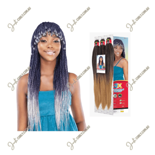 Xpression 3x Pre-Stretched Braid 50" - Just Curly