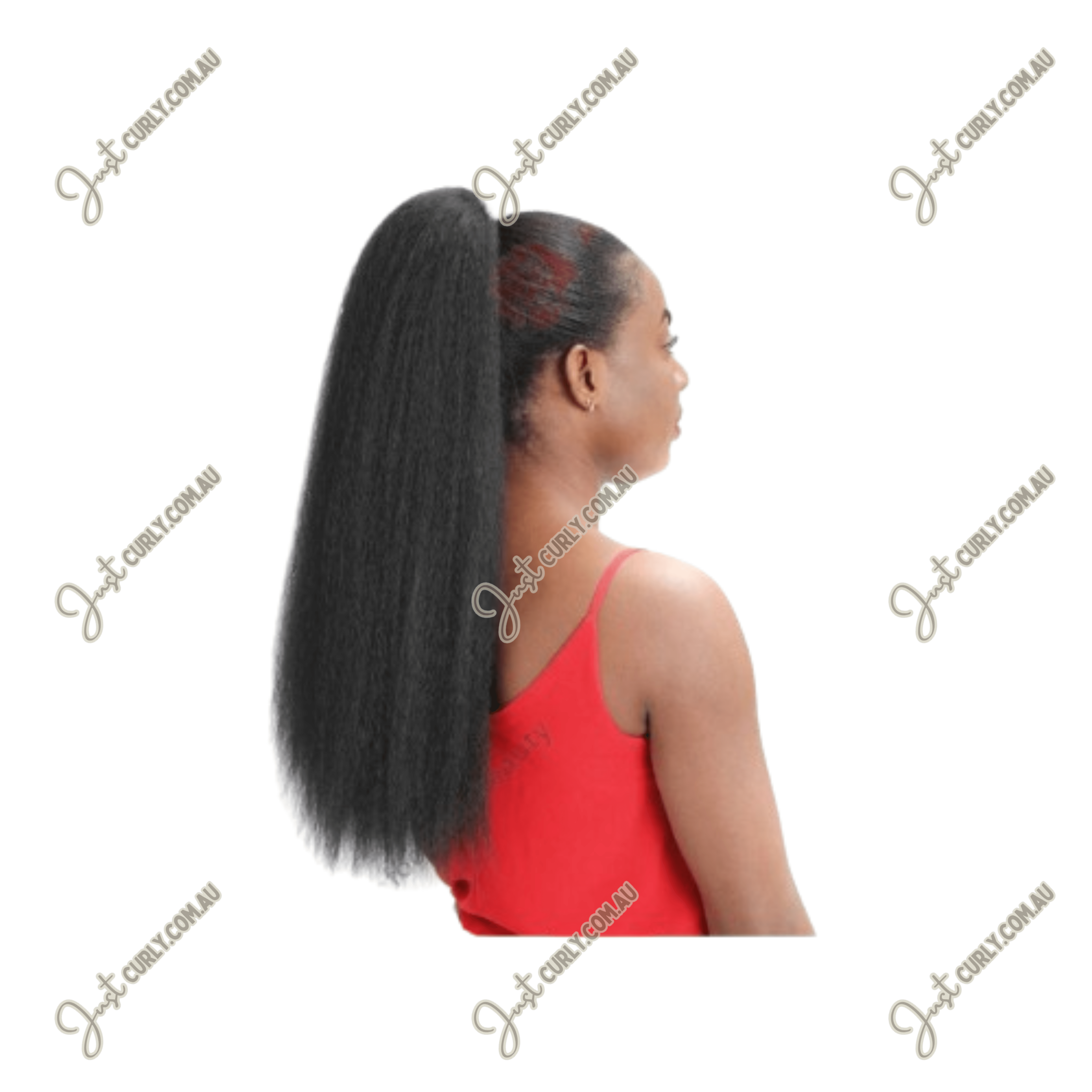 Yaki Straight Ponytail 20"