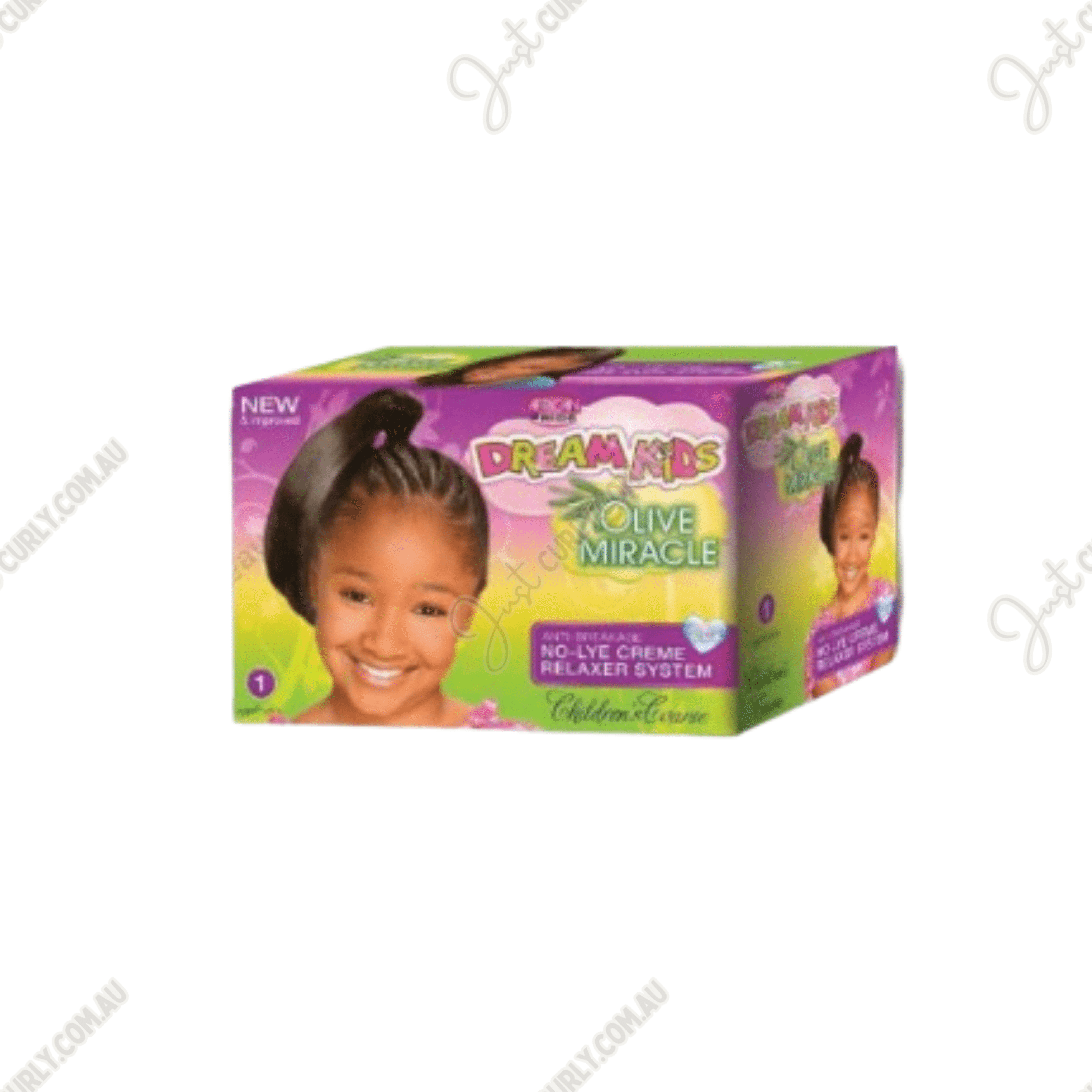 African Pride Dream Kids Relaxer Kit Coarse 1app