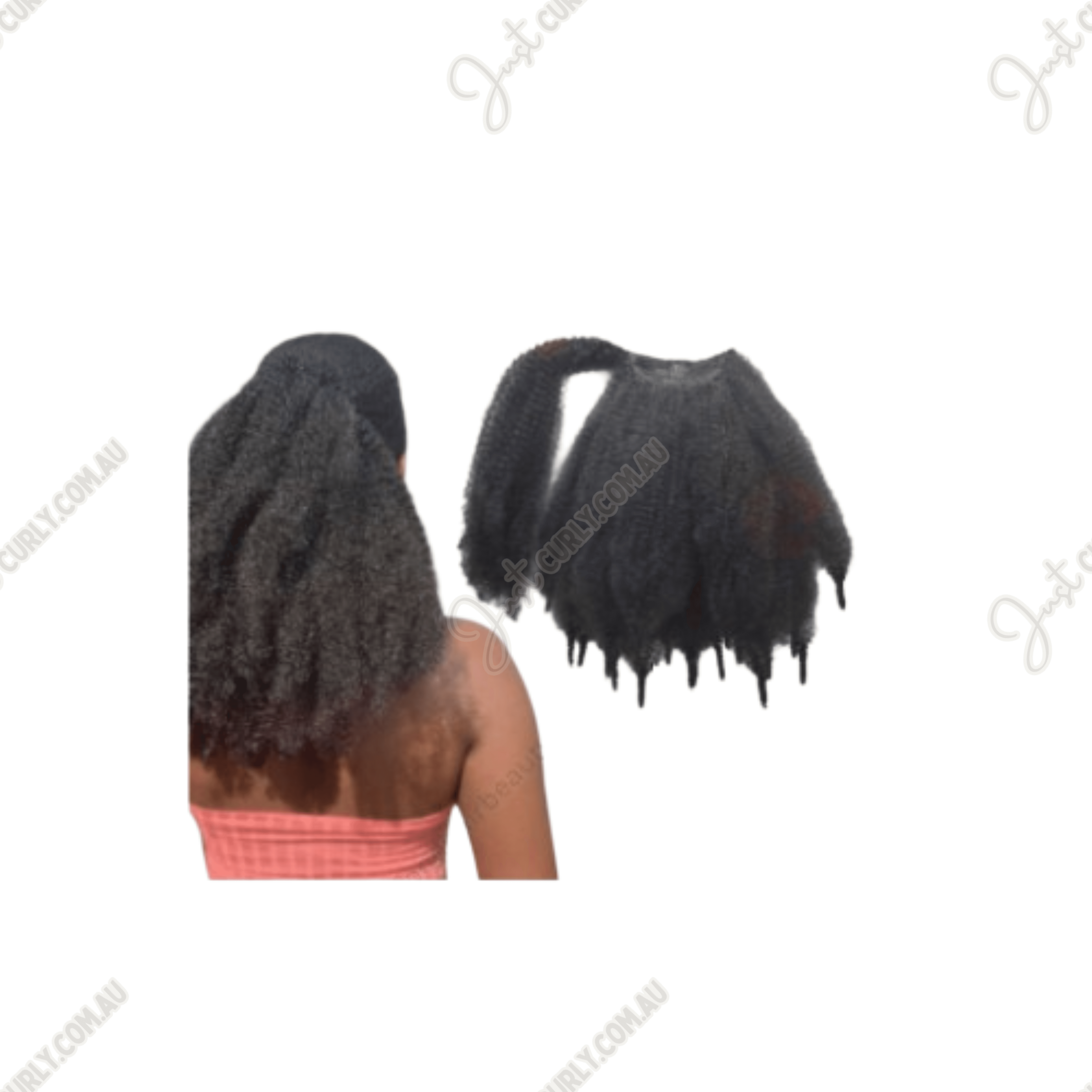 Afro Kinky Ponytail 14"